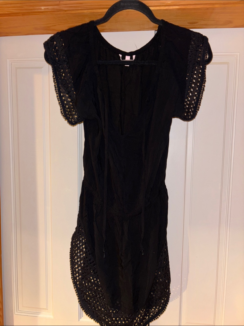 Victoria's Secret Black Elastic-Neck Top